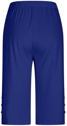 Trendy Plus Size Capris for Women - Lightweight Yoga Pants