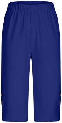 Trendy Plus Size Capris for Women - Lightweight Yoga Pants
