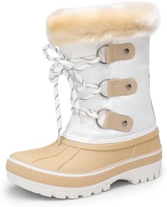 Perfect Winter Faux Fur Lined Boots for Kids