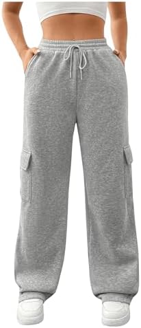Girls Elastic Waist Casual Cargo Pants