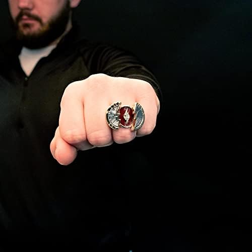SalesOne The Flash Modular Costplay Ring Mens Jewelry Accessory