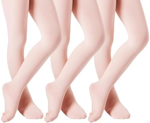 Thick Soft Durable Ballerina Tights for Girls