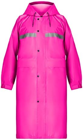 Coralrain Long Hooded Rain Jacket