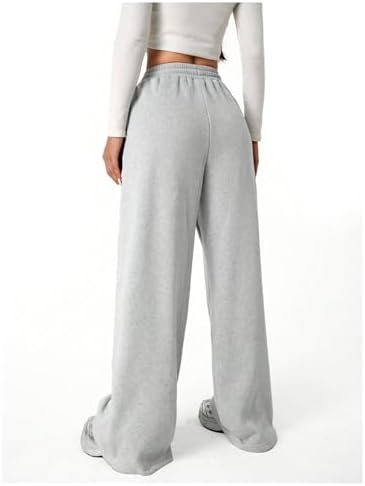 GORGLITTER Girls Bow Wide Leg Sweatpants