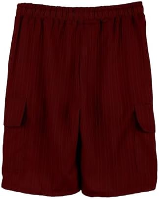 Finelylove Mens Summer Casual Beach Shorts Relaxed Fit Easy-Wear