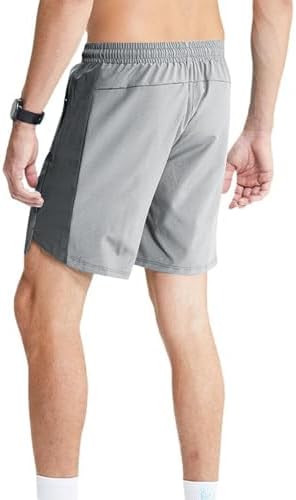 Xiaojmake Running Training Shorts for Men - Quick Dry Elastic Waist Breathable