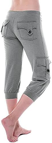 summer capris with drawstring pockets