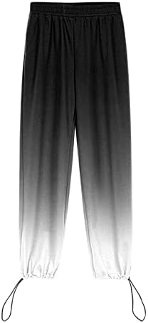 Sleek Christmas Pants High Waisted Drawsstring for Women