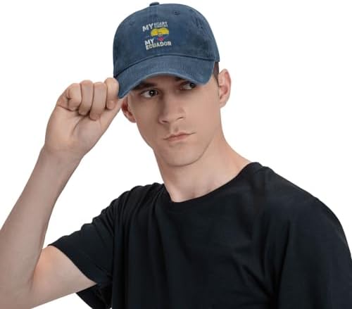 My Heart Country Ecuador Baseball Cap