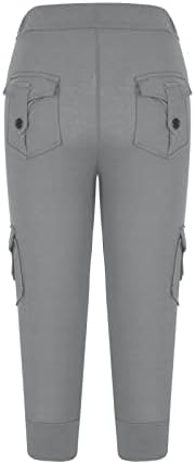summer capris with drawstring pockets