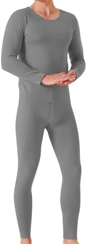 Thermal Bottoms Set for Men Durable Thermal Underwear for Moderate Weather