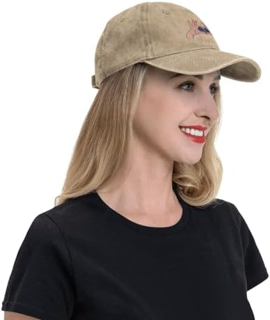 Holding A Heart Flag of North Dakota Baseball Cap