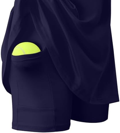 Girls Stretchy V-Neck Tennis Golf Outfit