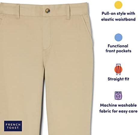 French Toast Girls Pull-on Twill Pant Standard Plus