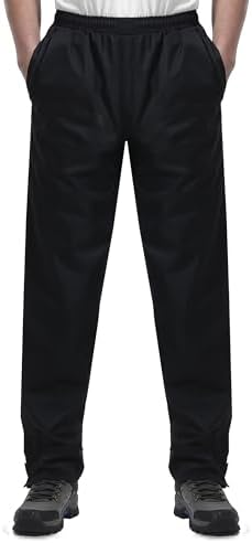 iCreek Mens Waterproof Rain Pants Block Out Wetness