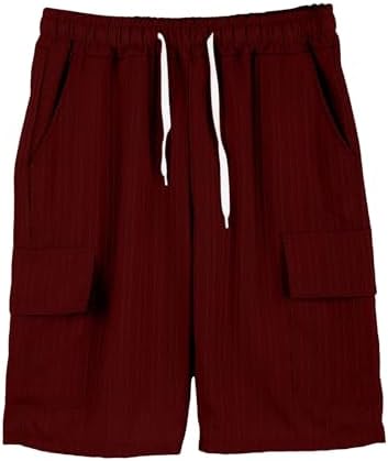 Finelylove Mens Summer Casual Beach Shorts Relaxed Fit Easy-Wear