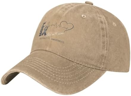 Hope for a Cure Encephalitis Awareness Womens Baseball Cap