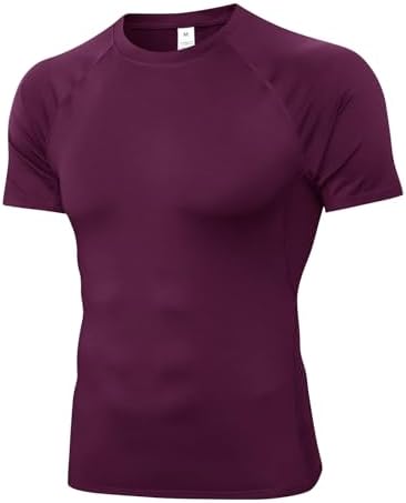 Compression Moisture Wicking T-Shirt for Men