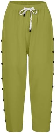 Premium Linen Crop Pants for Women