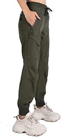 Singbring Womens Athletic Hiking Cargo Joggers Pants