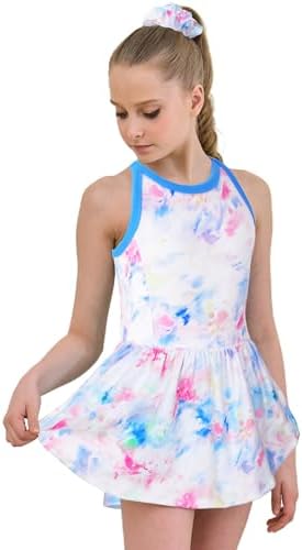 MODAFANS Girls Tennis Golf Dress athletic pleated and stylish