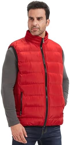 XinYangNi Mens Warm Cozy Puffer Vest