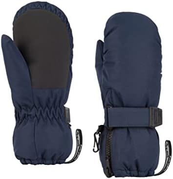 HIGHCAMP Winter Snow Ski Mitten Gloves Waterproof with Zipper