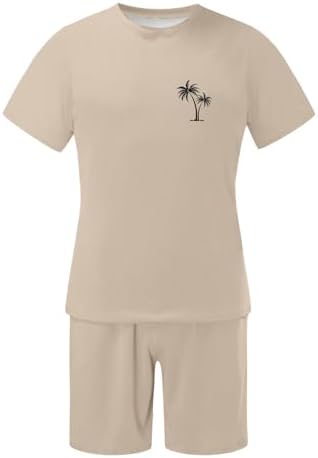 Men Workout Beach Outfits 2025 Summer Set