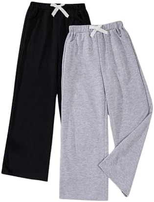 GORGLITTER Girls 2 Piece Sweatpants
