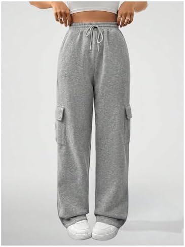 Girls Elastic Waist Casual Cargo Pants