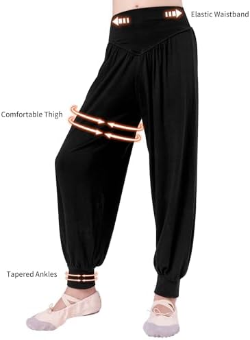 Phoeswan Kids Harem Pants Soft Stretchy and Trendy for Boys and Girls