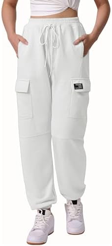 High-Quality Drawstring Cargo Jogger Pants for Women