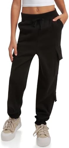 Comfort Style dreamstar girls jogger pants_bridgeoversized_fleece_cargo
