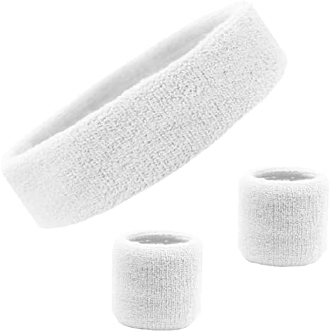 Sun Protection moisture-wicking tennis ball fabric sweatband set