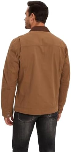 Stylish Mens Lightweight Cotton Jacket