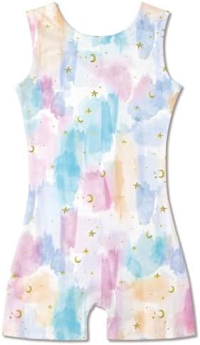 Idgreatim Sparkly Gymnastics Leotards for Girls