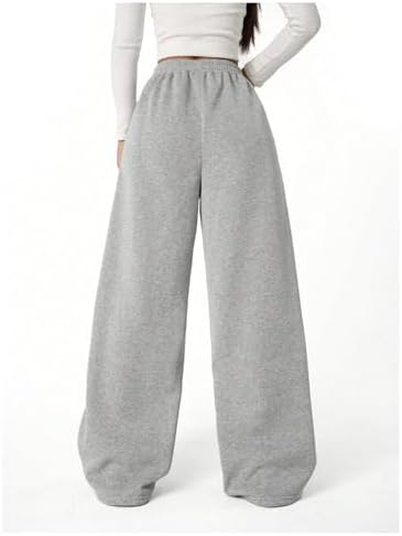 Girls Baggy Elastic Wide Leg Sweatpants