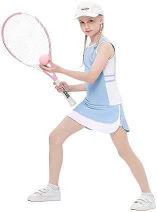 Kids Tennis Golf Outfit for Ages 3-12Y