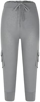 summer capris with drawstring pockets