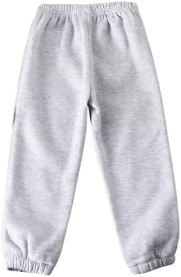 RoseSeek Girls Elastic Waist Sweatpants