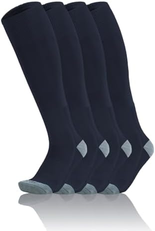 QBK Toddler Baseball Socks - Long-Lasting Comfortable