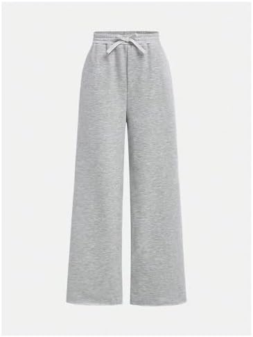 Girls 2-Pack Wide Leg sweatpants high waist