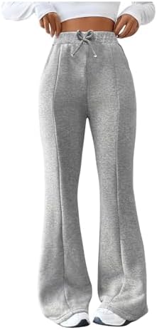 Thermal Drawstring Flare Pants for Girls