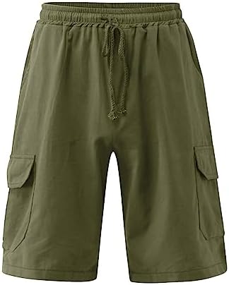 Elastic Waist Lightweight Quick-Dry Stay-Dry Cargo Shorts for Men