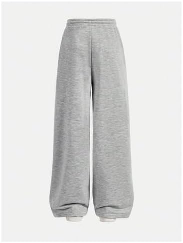 GORGLITTER Widthy Elastic Womens Sweatpants