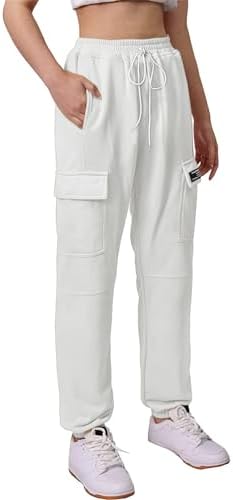 High-Quality Drawstring Cargo Jogger Pants for Women