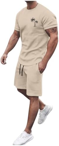 Men Workout Beach Outfits 2025 Summer Set