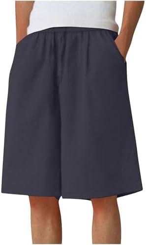 Xiaojmake Casual Drawstring Cargo Shorts 11-inch Inseam Mens Mesh