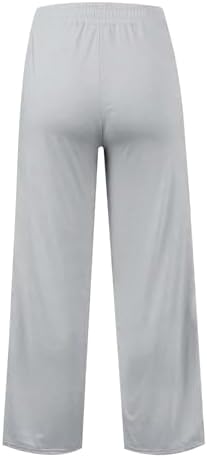 Ikevan Girls Oversized Wide Leg Sweatpants Drawstring