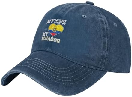 My Heart Country Ecuador Baseball Cap